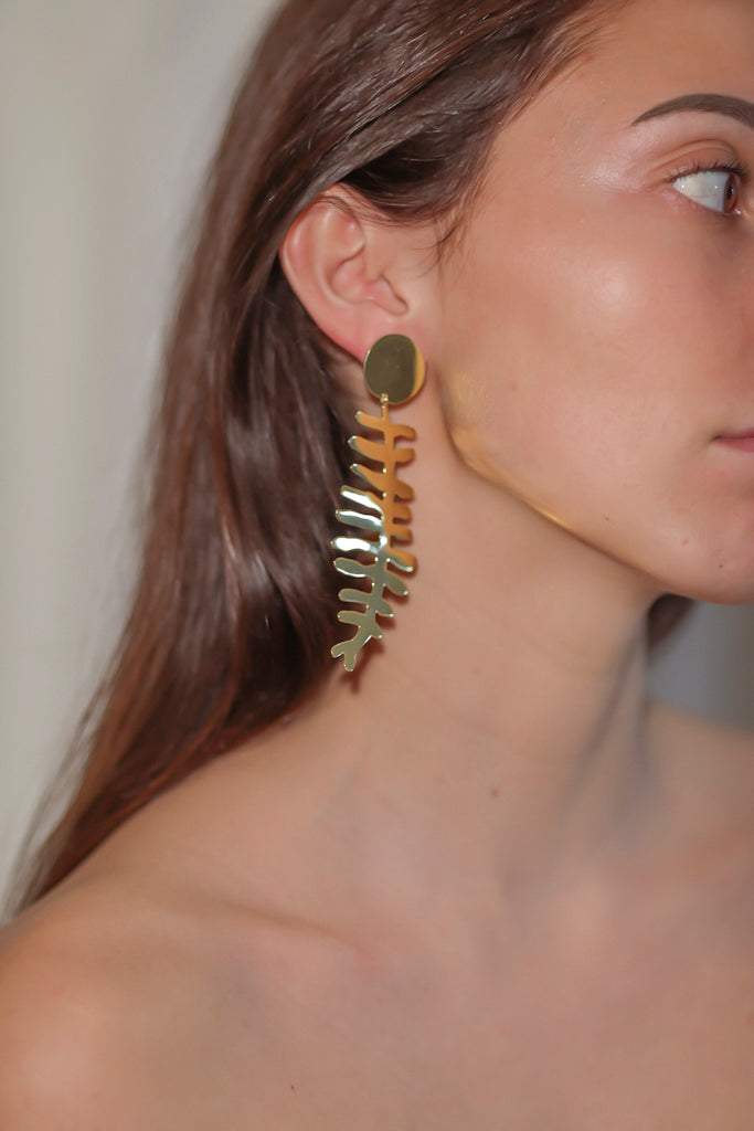 MISTER JACK FISH EARRINGS L